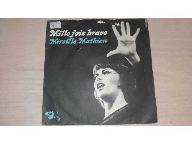 Photo disque vinyl 45 tours mireille mathieu image 1/2