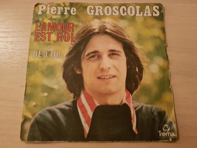 Photo disque vinyl 45 tours Pierre groscolas image 1/2