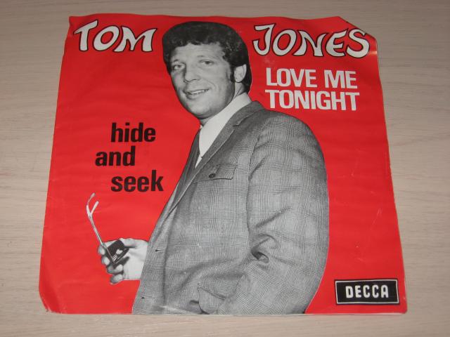 disque vinyl 45 tours tom jones love me tonight