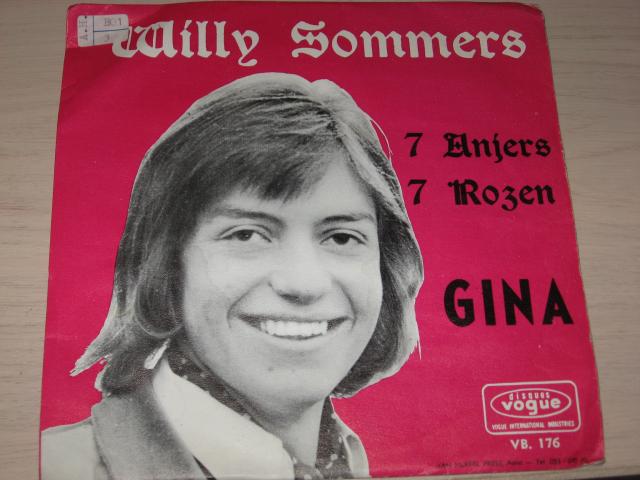 disque vinyl 45 tours willy sommers