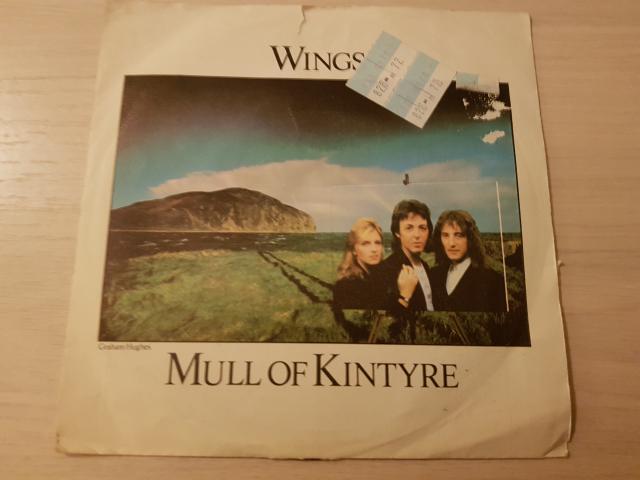 disque vinyl 45 tours winks mull of kintyre