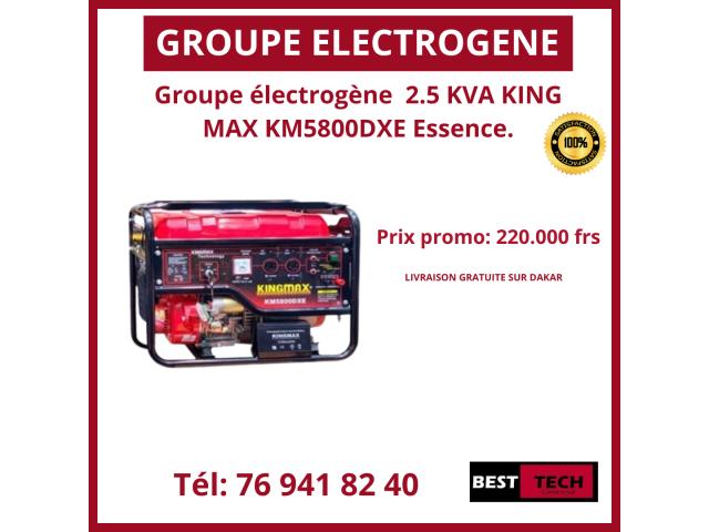 DIVERS GROUPES ELECTROGENES  DIESEL &  ESSENCE  A VENDRE AU SENEGAL