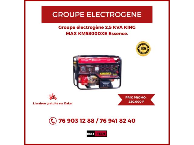 DIVERS GROUPES ELECTROGENES DIESEL &  ESSENCE  A VENDRE AU SENEGAL