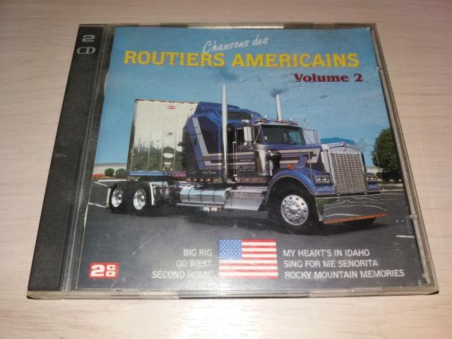 double cd audio chansons des routiers americains