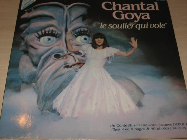 Double disque vinyl 33 tours chantal goya Le Soulier Qui Vole