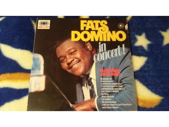 Double disque vinyl 33 tours Fats Domino in concert