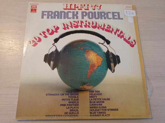 Double disque vinyl 33 tours Franck Pourcel 20 Top Instrumentals Hi-Fi 77