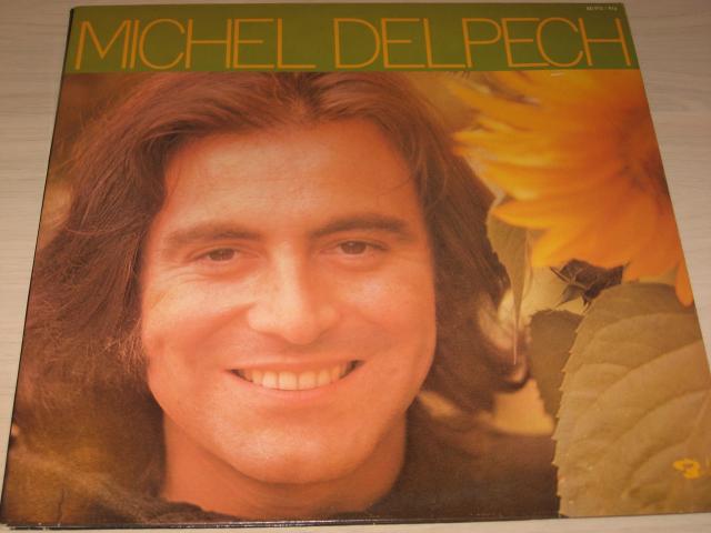 Double disque vinyl 33 tours michel delpech