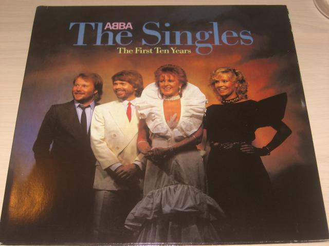 Photo Doubles disque vinyl 33 tours abba The singles image 1/3