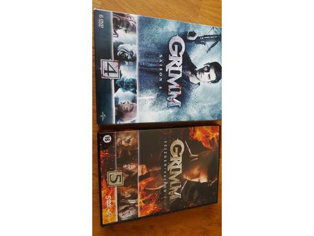 DVD GRIMM saison 4 et 5 (11 DVD) et 2 jeux PS3