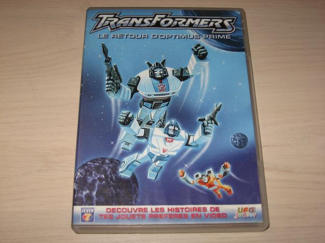 DVD Transformers : le retour d'optimus prime