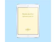 Annonce eBook  Paroles du Père également pour toi Paroles de sagesse qui éclairent notre chemin