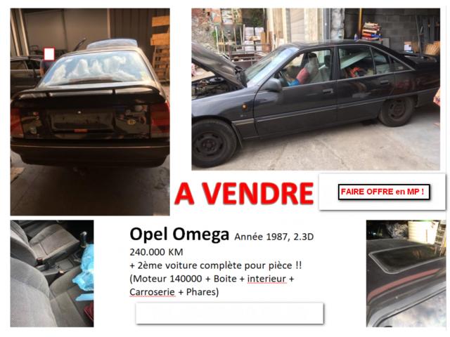 Echange ou Vends Opel Omega