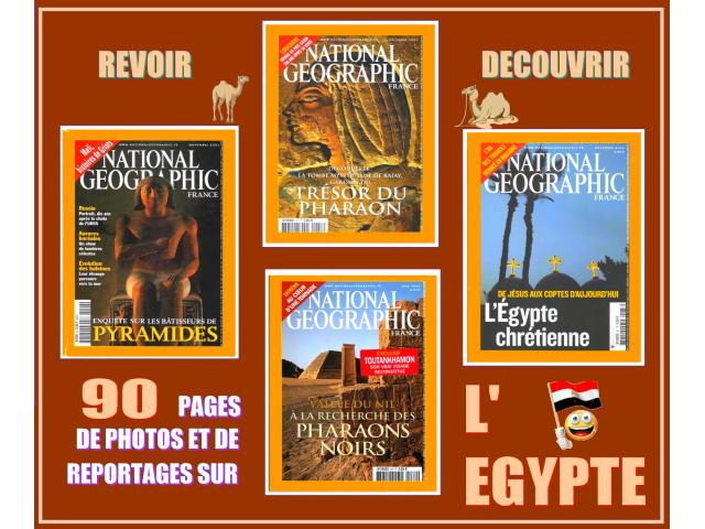 EGYPTE -découvrir - les PHARAONS