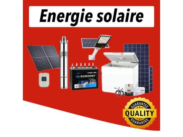 ENERGIE SOLAIRE DISPONIBLE