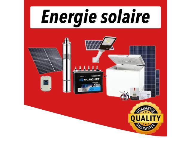 ENERGIE SOLAIRE  DISPONIBLE AU SENEGAL