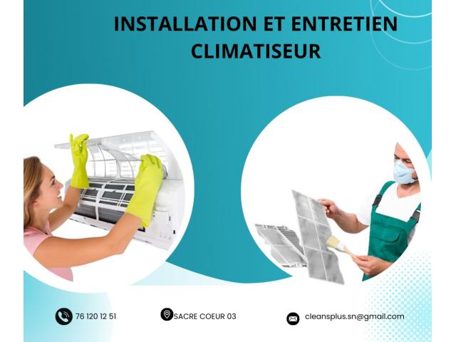 Entretien professionnel pour climatiseur