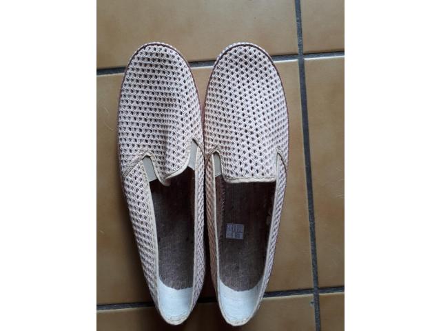 Espadrille t45 couleur unie