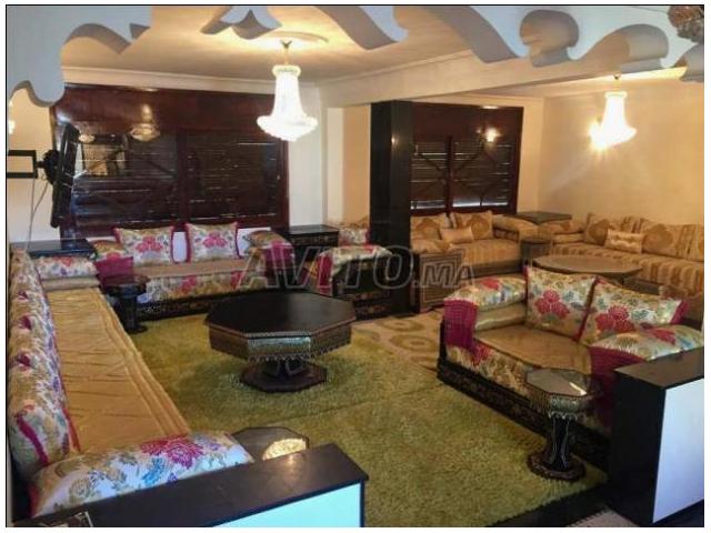 etage villa meuble a fes