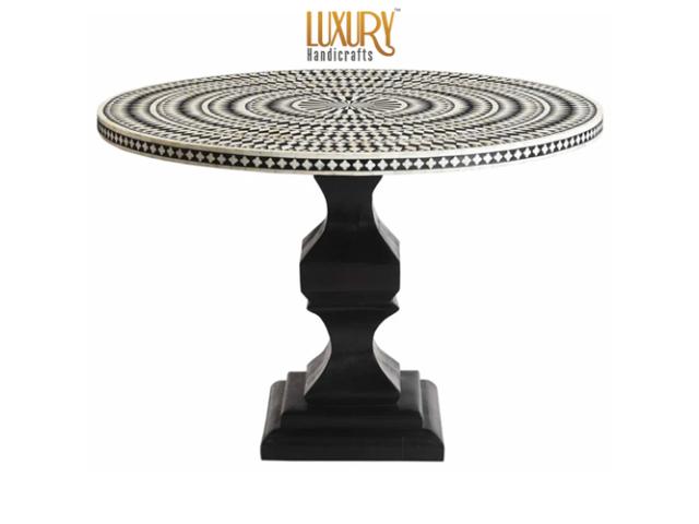 Photo Every Meal, A Masterpiece: Bone Inlay Dining Tables image 1/1