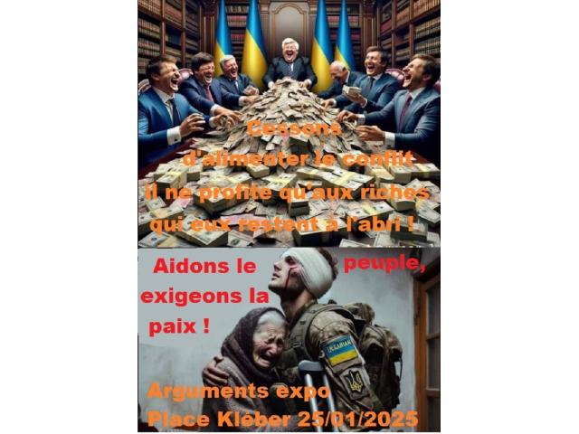 Expo des partisans de la paix