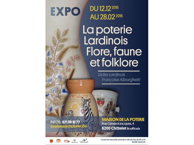 Exposition « POTERIE LARDINOIS – Flore, faune et folklore »