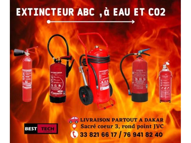 EXTINCTEUR ET EQUIPEMENT AU SENEGAL