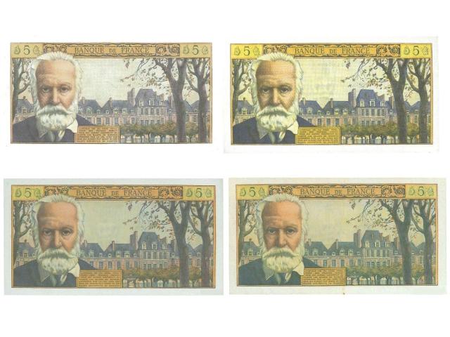 Photo F 56 LOT DE 12 BILLETS 5NF VICTOR HUGO image 1/6