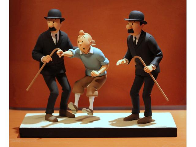 Photo FARIBOLES Hergé, Tintin 