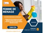 Annonce FEMME DE MÉNAGE PROFESSIONNELLE DISPONIBLE