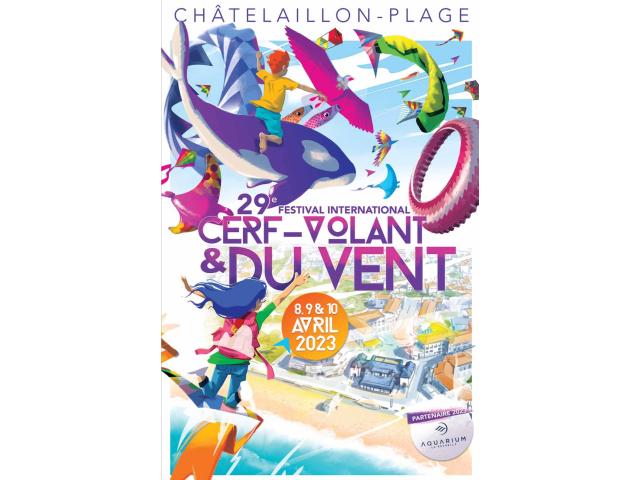 Festival International du cerf-volant Châtelaillon-Plage 2023