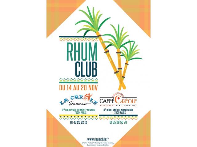 Festival Rhum Club au Caffé Créole et La Créole