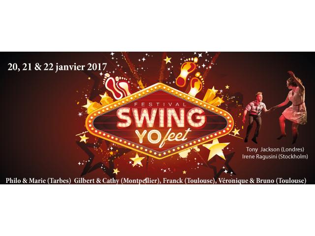Festival Swing Yo Feet : festival de danses swing les 21 et 22 janvier 2017