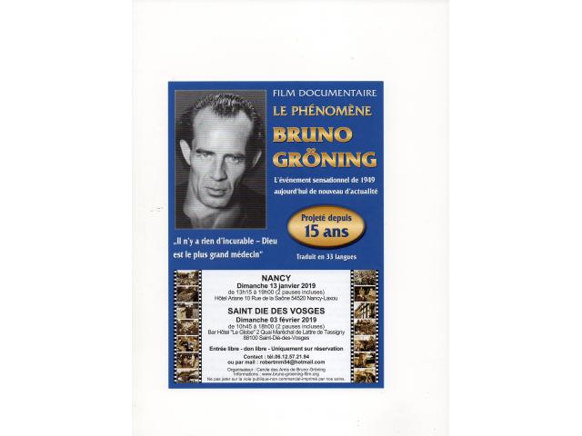 Film documentaire « Le phénomène Bruno Gröning »