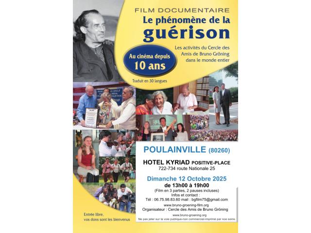 FILM DOCUMENTAIRE : LE PHENOMENE DE LA GUERISON