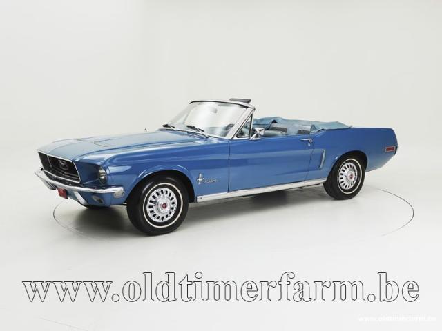 Photo Ford Mustang Cabrio V8 '68 CH0917 image 1/6