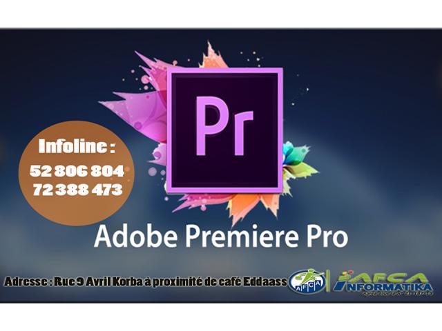 Formation accélérée en Adobe Première Pro, montage vidéo
