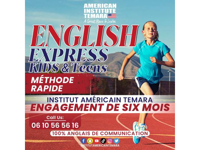 Formation Anglais Express la plus rapide au Maroc chez Institut Americain Temara