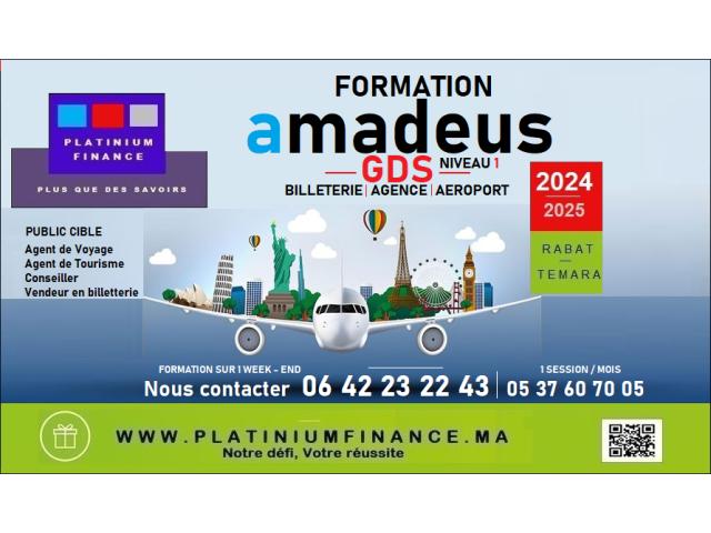 FORMATION FONDAMENTAUX AMADEUS Niveau 1- POUR DEBUTANT (e)