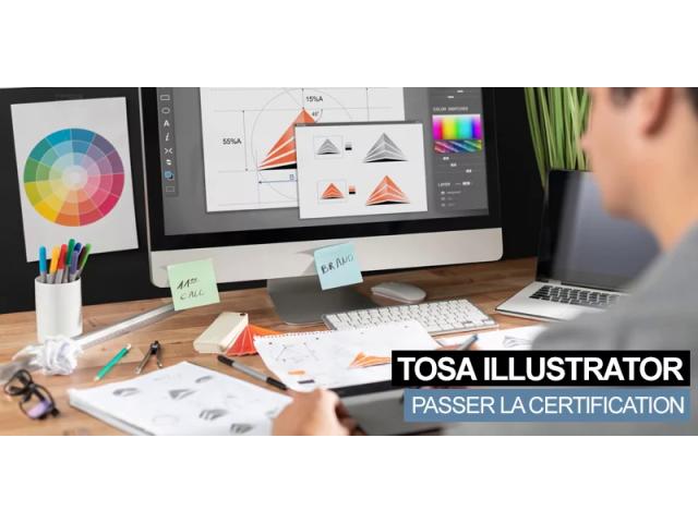 FORMATION ILLUSTRATOR Débutant à Expert certification TOSA