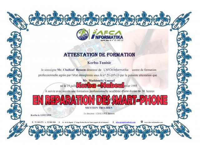 Photo Formation maintenance GSM 100% Pratique Certifiée image 1/1