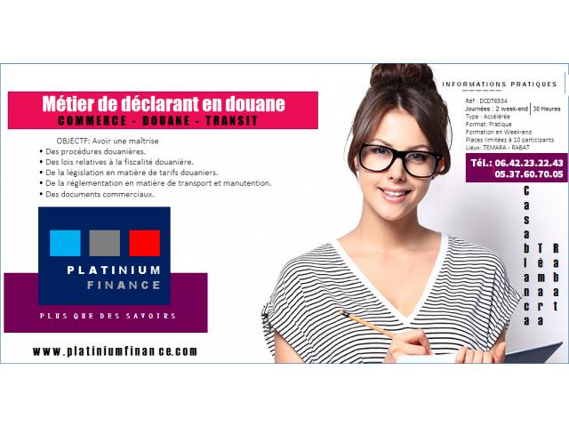 Photo Formation  Pratique - Déclarant  en douane-Commerce -Douane-Transit image 1/1