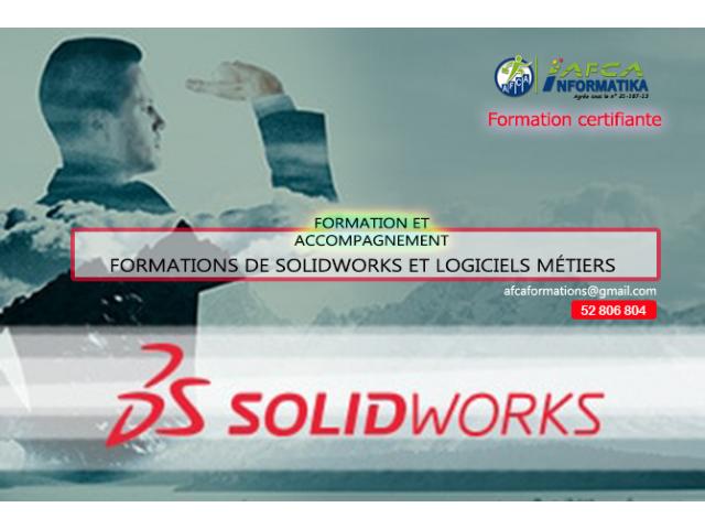 Formations SOLIDWORKS logiciels métiers