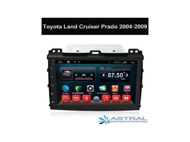 Fournisseur GPS Navigation Stereo Grand écran tactile Toyota Land Cruiser Prado 120 2004-2009