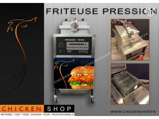 Friteuse Pression Poulet type "KFC"