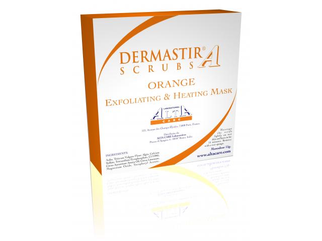 Gommage Exfoliant et Chauffant Dermastir + Effet Masque - Orange