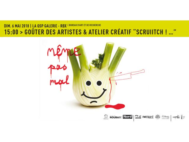 Photo Goûter des artistes et atelier créatif "Scruiitch !..." image 1/1