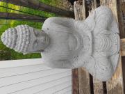 Annonce GRAND BOUDDHA A LA MEDITATION EN PIERRE BLEUE