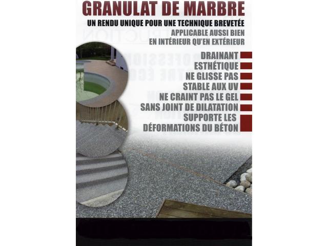 Photo GRANULAT DE MARBRE image 1/1