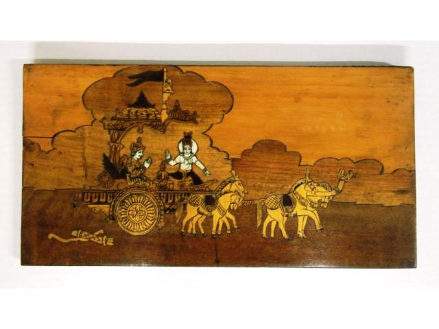 Gravure sur bois origine Inde